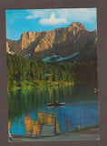 AK Fusine Valromana - Il Lago Inferiore. Sullo sfondo il Gruppo del Mangart.