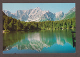 AK Tarvisio - Fusine. Parco Naturale Regionale. Lago Inferiore e Gruppo Mangart.