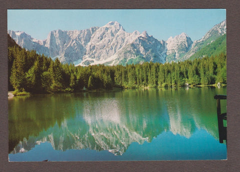 AK Tarvisio - Fusine. Parco Naturale Regionale. Lago Inferiore e Gruppo Mangart.