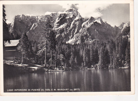 AK Lago Inferiore di Fusine e M. Mangart.