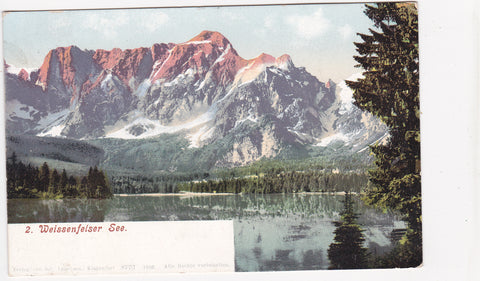 AK 2. Weissenfelser See. (1906)