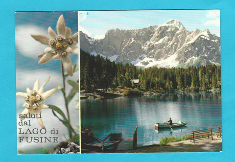 AK Saluti dal Lago di Fusine. 