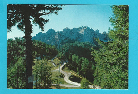 AK Tarvisio. Alpi Giulie - Le Cime Cacciatori viste dal Monte Lussari.