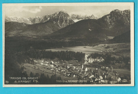 AK Tarvisio col Gruppo di Mangart.