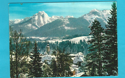 AK Tarvisio. Panorama col Gruppo del Mangart.
