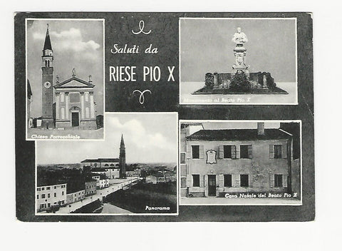 AK Saluti da Riese Pio X.