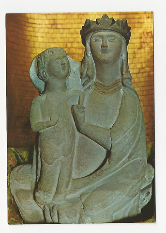 AK Abbazia Cistercense S. Maria di Follina. La millenaria statua della Madonna di Follina.