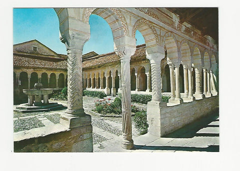 AK Abbazia Cistercense S. Maria di Follina. Monumentale Chiostro di Architettura Romanica.