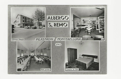 AK Pilastroni Montebelluna. Albergo S. Remo.