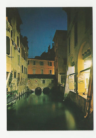 AK Treviso. Portico Scuro Buranelli - Notturno.