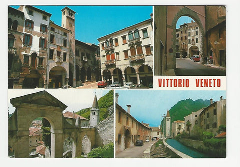AK Vittorio Veneto. Centro storico di Serravalle.