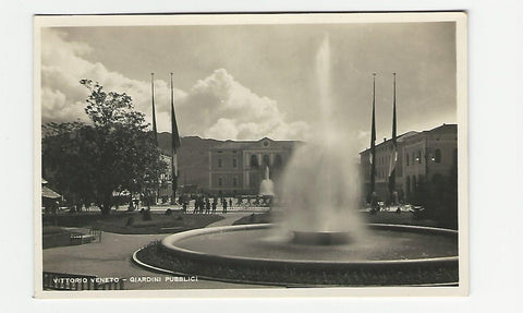 AK Vittorio Veneto - Giardini Pubblici.