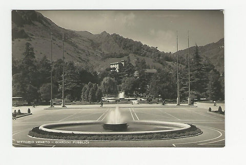 AK Vittorio Veneto - Giardini Pubblici.