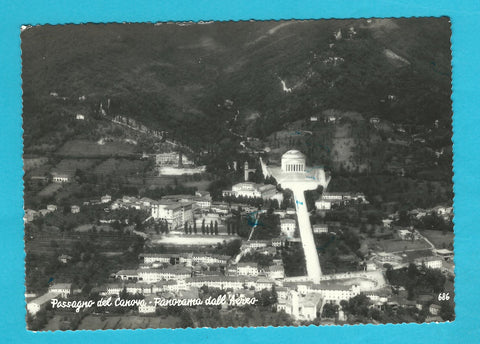 AK Possagno del Canova - Panorama dall'Aereo.