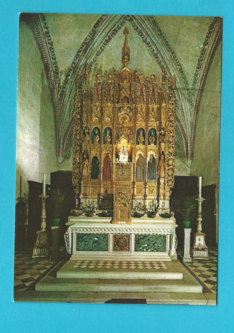 AK Abbazia S. Maria di Follina. Monumentale altare della Madonna.