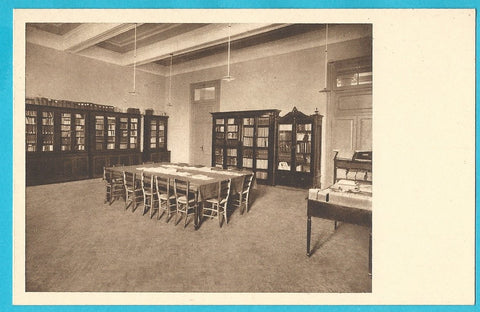 AK Treviso. R. Liceo Ginnasio Antonio Canova. La Biblioteca.