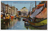 AK Trieste - Canale e chiesa di S. Antonio.