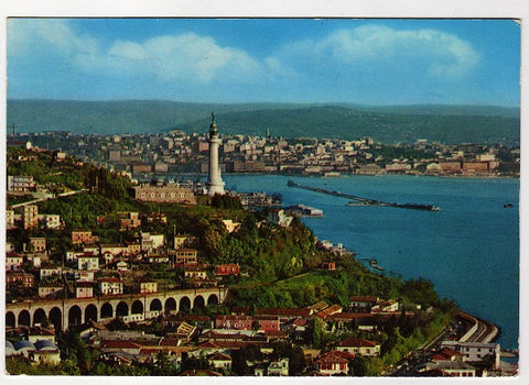AK Trieste. Panorama col Faro.