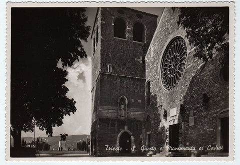 AK Trieste – S. Giusto e Monumento ai Caduti.