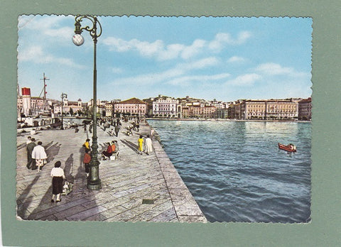 AK Trieste – Molo Audace e Piazza Unita.