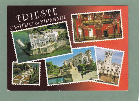 AK Trieste. Castello di Miramare.