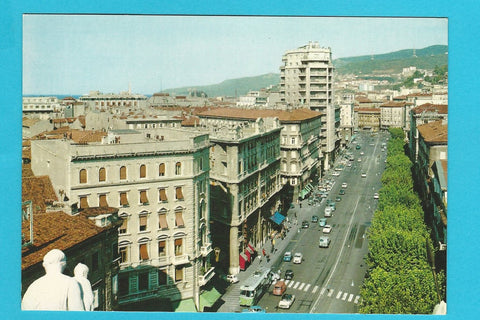 AK Trieste. Via G. Carducci.