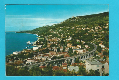 AK Trieste. Panorama verso Miramare.