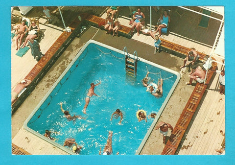 AK Lloyd Triestino. Piscina di Classe Turistica.