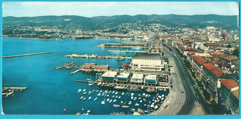 AK Trieste. Veduta passeggiata triestina.