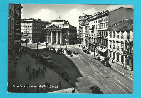 AK Trieste - Piazza della Borsa.