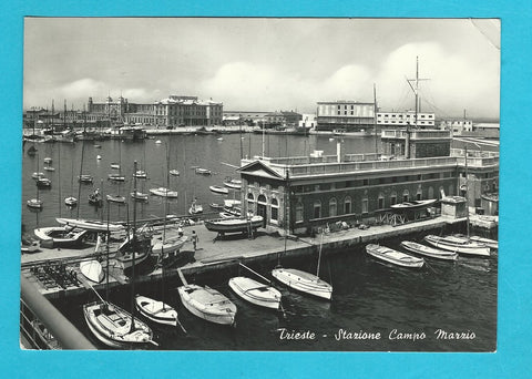 AK Trieste - Stazione Campo Marzio.