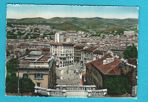 AK Trieste. Piazza Goldoni e Panorama.