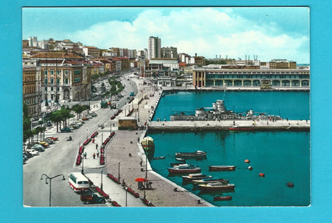 AK Trieste. La riva col molo Audace.