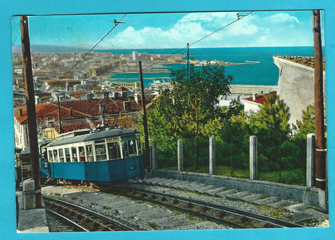AK Trieste - Opicina. La caratteristica Trenovia.