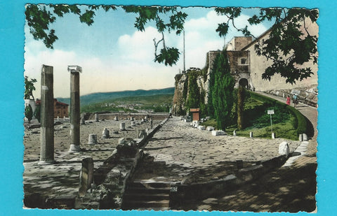 AK Trieste - S. Giusto. Ingresso al Castello.