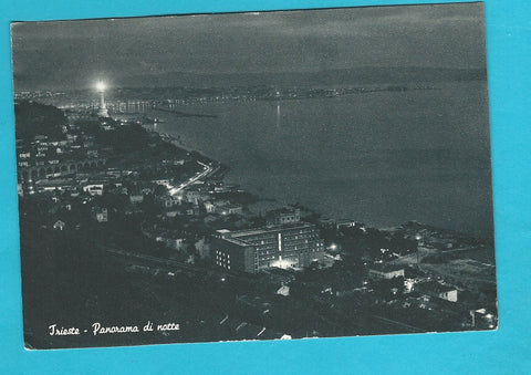 AK Trieste - Panorama di notte.