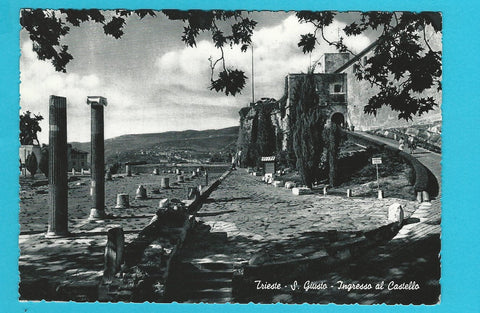AK Trieste - S. Giusto - Ingresso al Castello.
