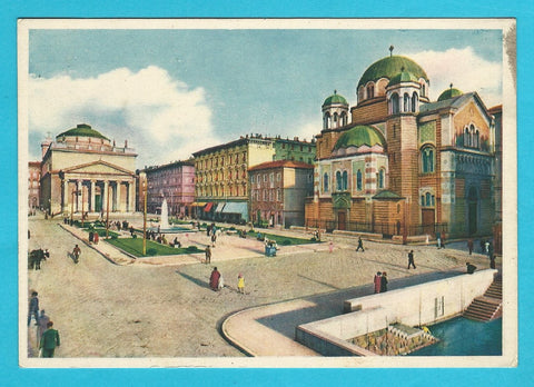 AK Trieste. Piazza Umberto 1°.