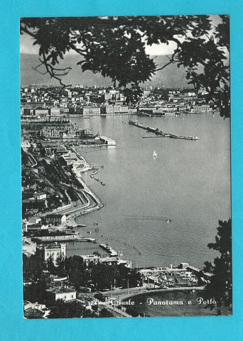 AK Trieste - Panorama e Porto.