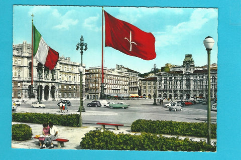 AK Trieste. Piazza Unita d'Italia.