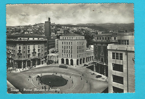 AK Trieste - Piazza Oberdan e Scorcola.