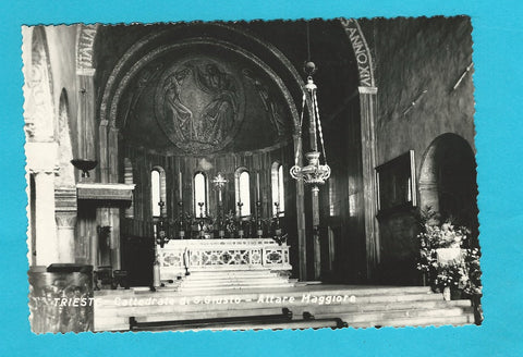 AK Trieste - Cattedrale di S. Giusto - Altare Maggiore.
