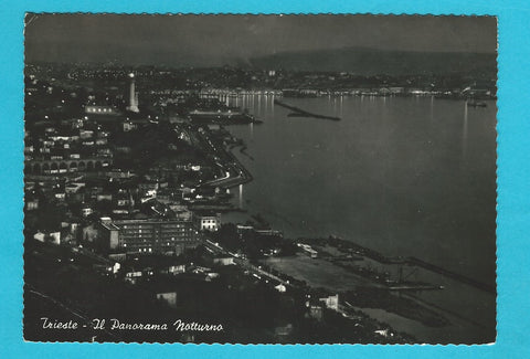 AK Trieste - Il Panorama Notturno.