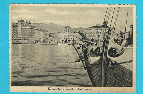 AK Trieste - Vista dal Mare.