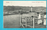 AK Trieste. Lanterna dal Bagno militare.