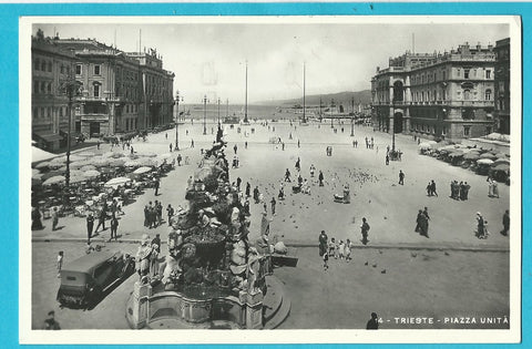 AK Trieste - Piazza Unita.