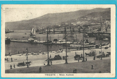 AK Trieste - Molo Audace.