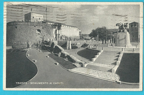 AK Trieste - Monumento ai Caduti.