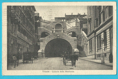 AK Trieste - Galleria della Montuzza.