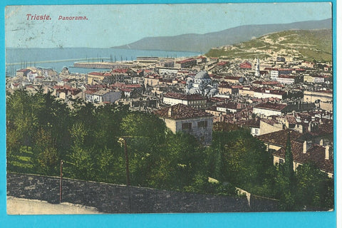 AK Trieste. Panorama.